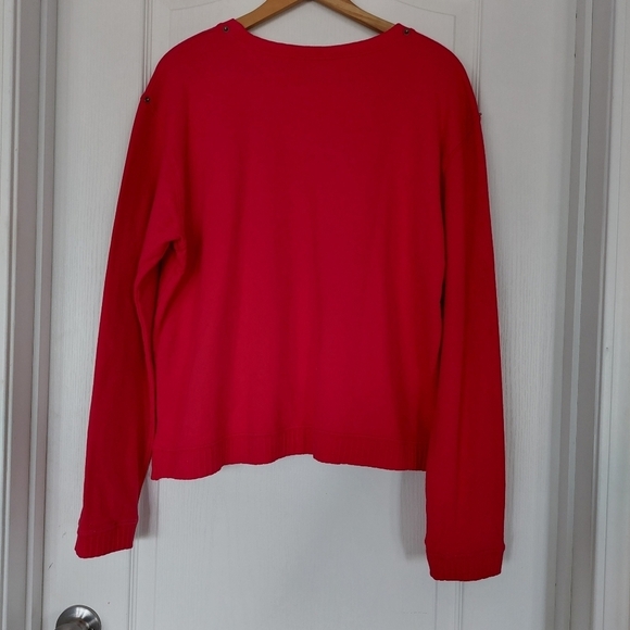 Blue Cactus Sport Red Dead Stock Sweater NWT Size L - Picture 6 of 9